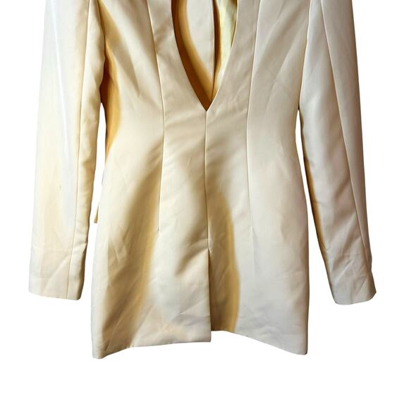 Head of State New Women's Lola Back Cutout Blazer Jacket Size Small Made in USA - Picture 8 of 11